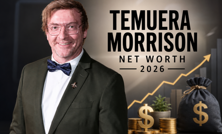 Temuera Morrison at a red carpet event for his 2026 net worth feature image