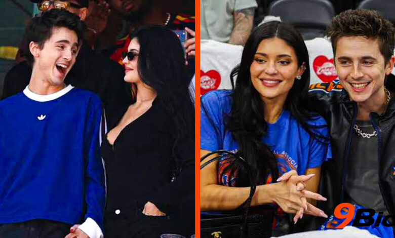 kylie jenner and timothee chalamet
