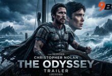 Christopher Nolan The Odyssey trailer featuring epic cinematic visuals inspired by Homer's The Odyssey