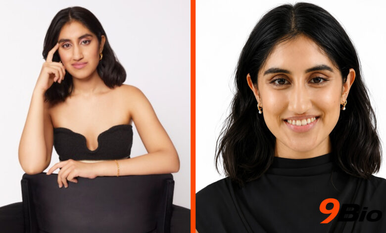 Ambika Mod ethnicity – British actress of Indian heritage in a portrait photo