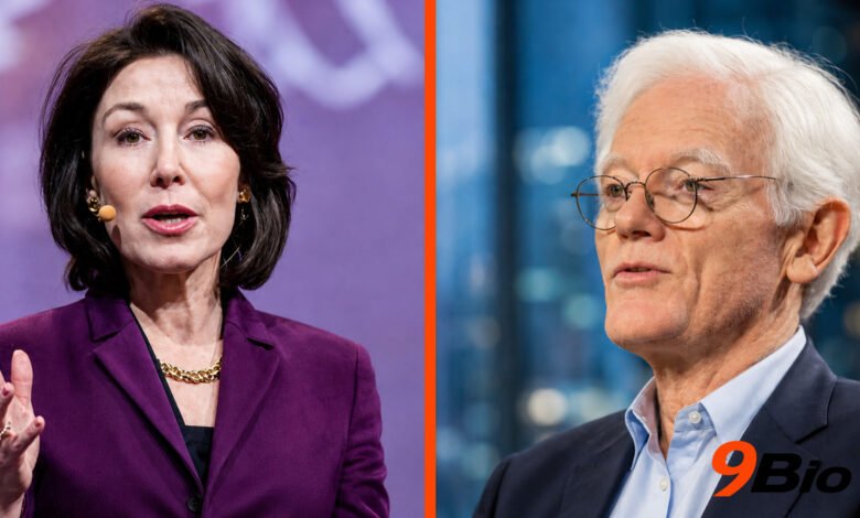 Peter Lynch and Safra Catz
