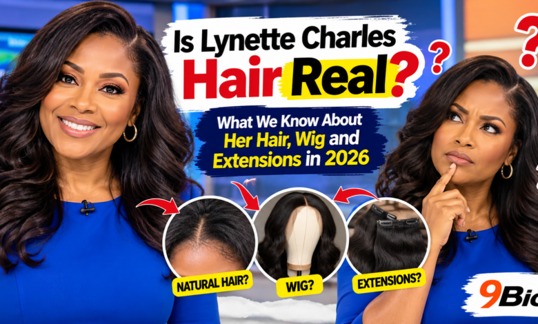 is lynette charles hair real