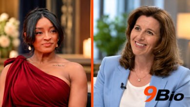 Kathy Warden and Simone Biles